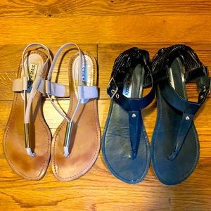 Steve Madden Sandals: 2 pairs!